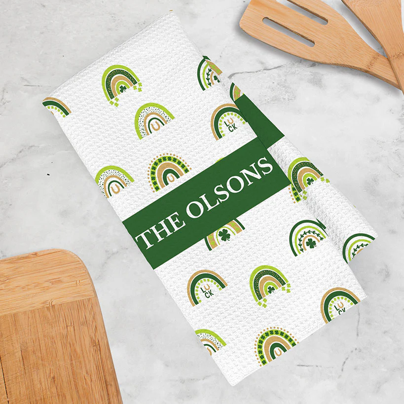 Personalized Spring Tea Towel - Image 4