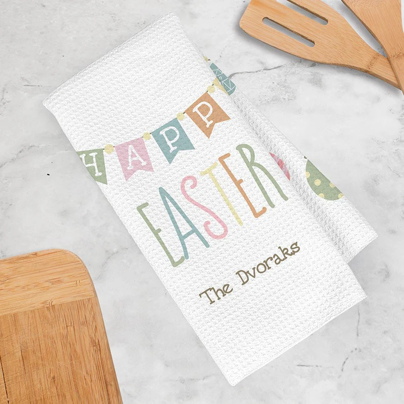 Personalized Spring Tea Towel - Image 8