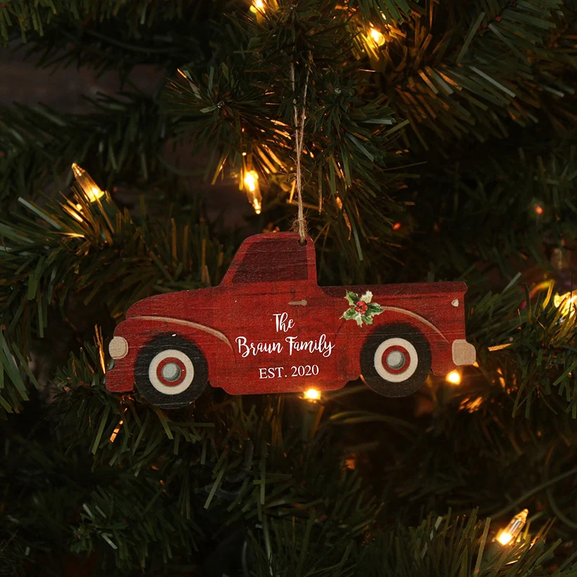 Personalized Wood Ornaments - Image 5