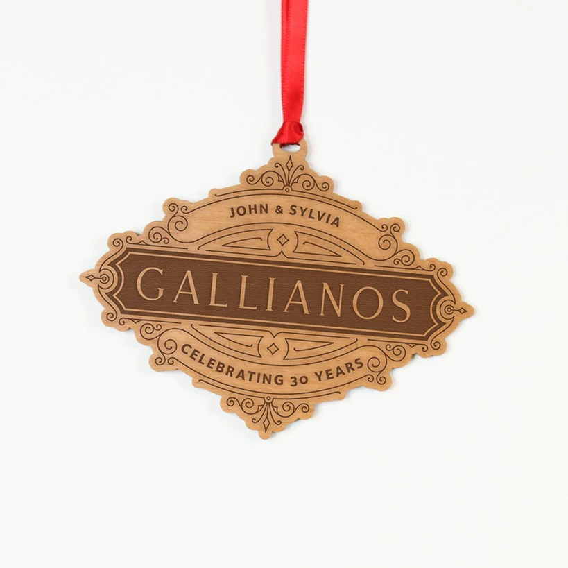 Personalized Wood Ornaments - Image 8