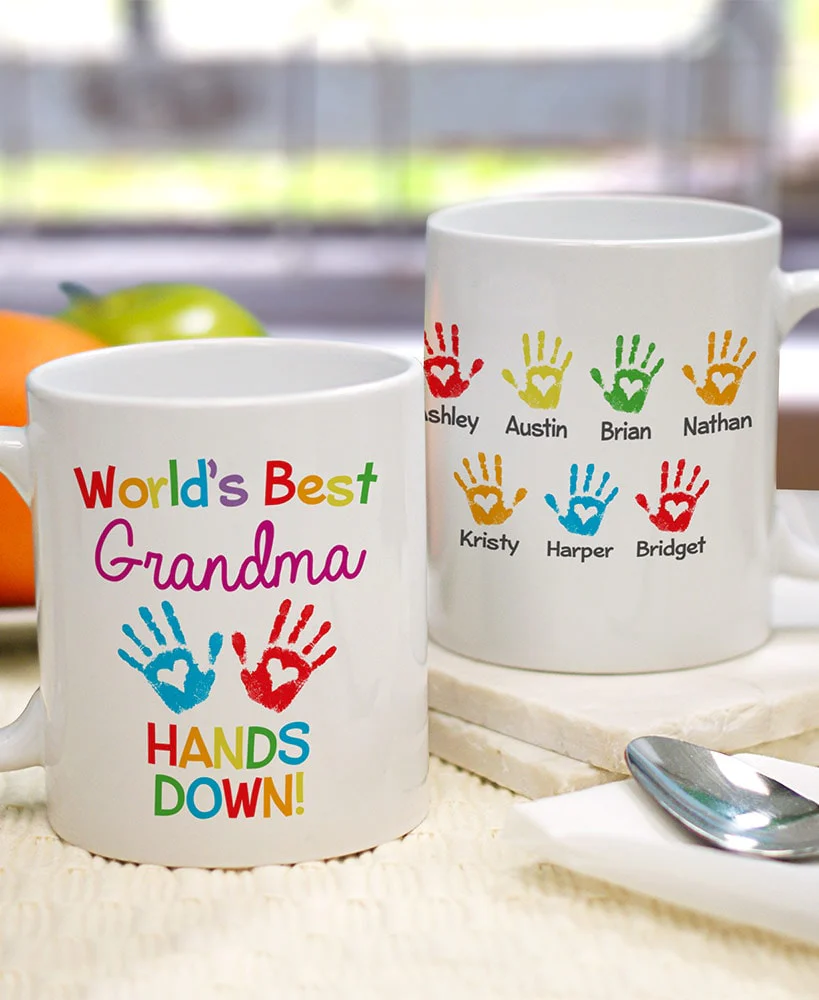 Personalized World's Best Mother/Father Coffee Mug