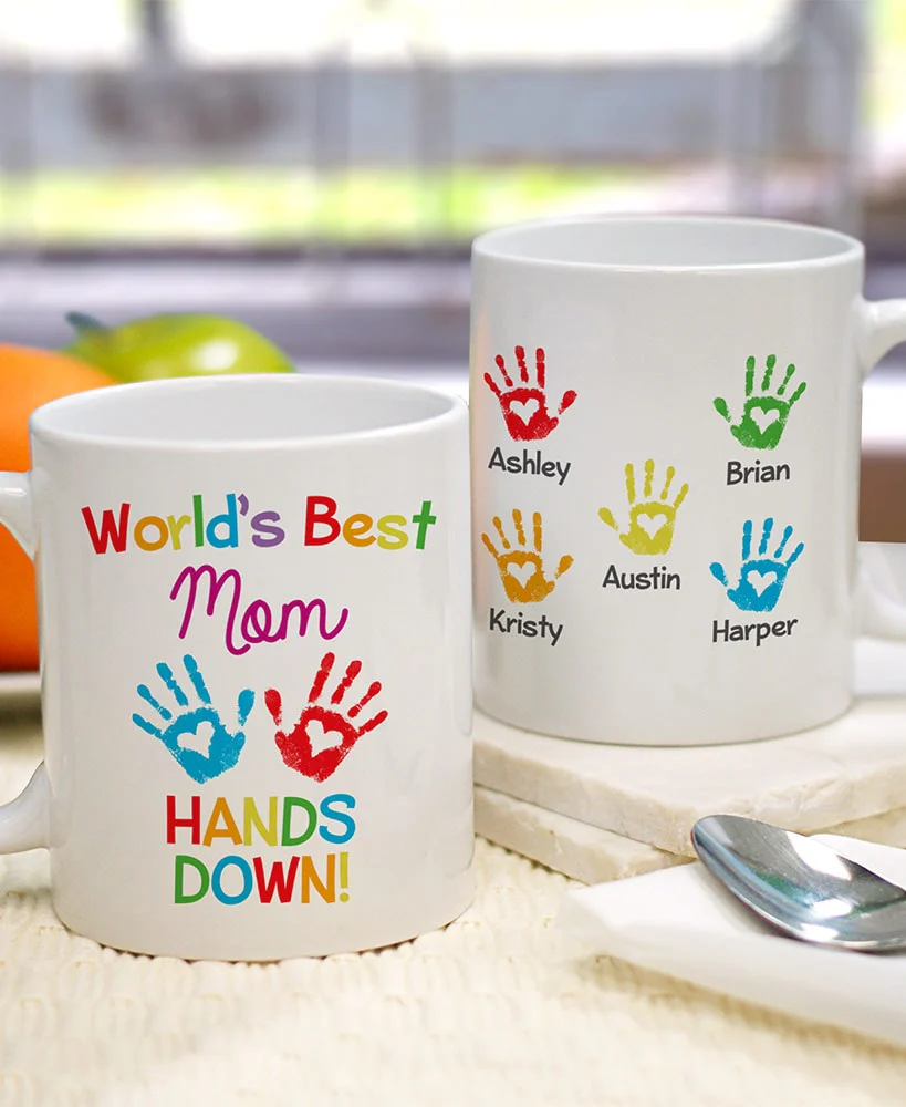 Personalized World's Best Mother/Father Coffee Mug - Image 2