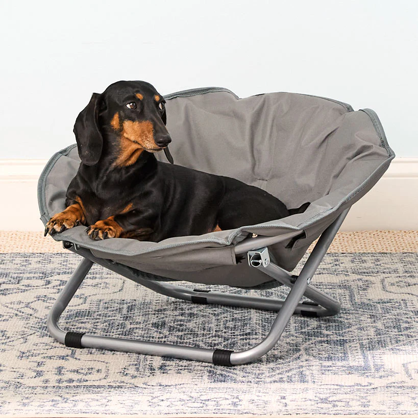 Pet Moon Chair Bed Foldable Indoor Outdoor Elevated Adjustable Height - Image 3