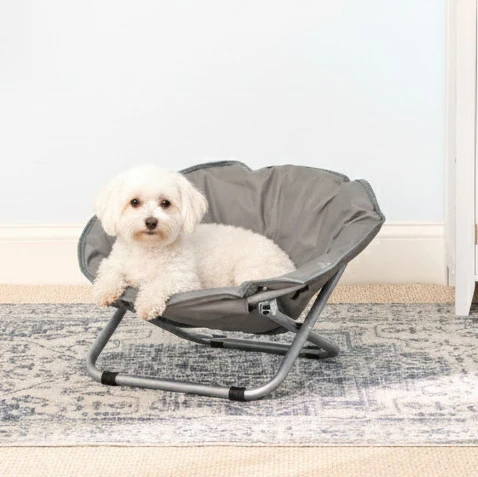 Pet Moon Chair Bed Foldable Indoor Outdoor Elevated Adjustable Height - Image 9