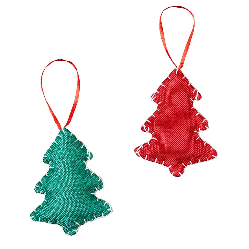 Paw Print Tree Ornament Set of 2 - Image 3