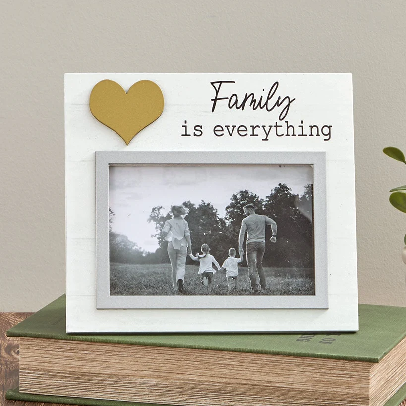 Photo Frame Love Family Blessed With Heart 6 x 4 - Image 5