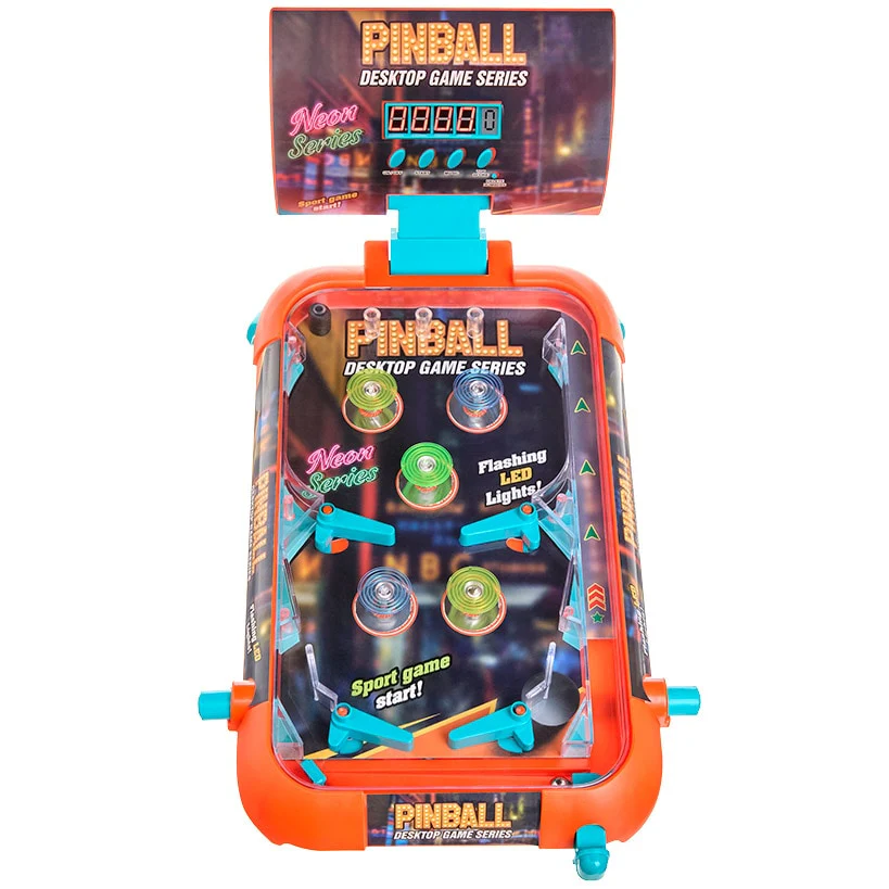 Pinball Table with Light and Sound-Arcade Action with Dual Flipper Controls - Image 2