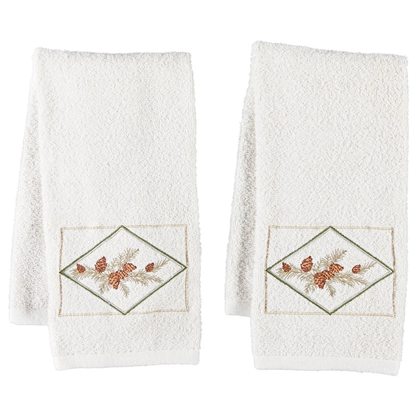 Pine Cone Kitchen Towels - Image 2