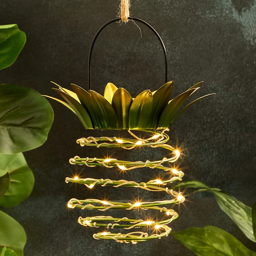 Pineapple LED Solar Garden Light - Image 4