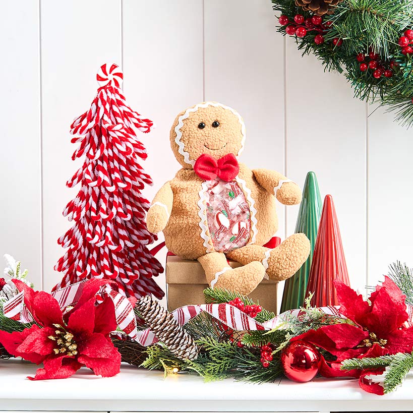 Plush Holiday Candy Treat Bag - Image 2