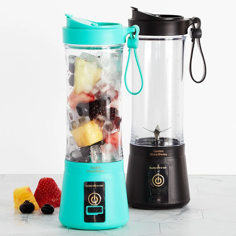 Portable Smoothie Black Blender - 12oz - Image 3