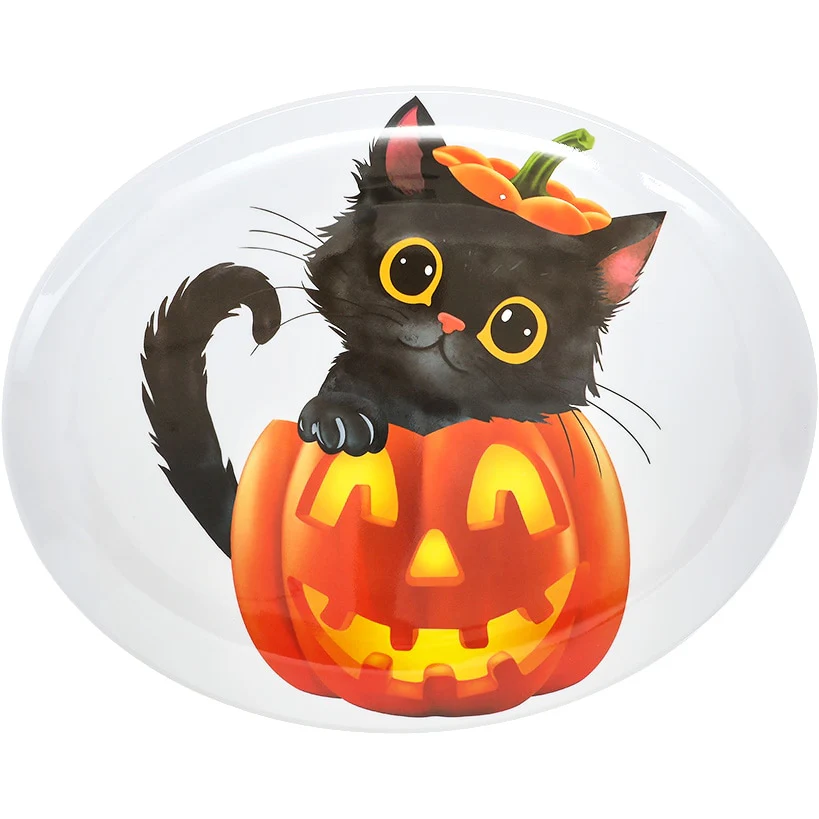 Purr-fectly Festive Halloween Serving Platter - Image 4