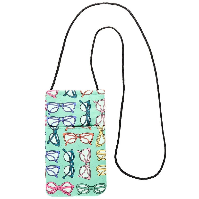 Quilted Glasses Case on a String - Image 8