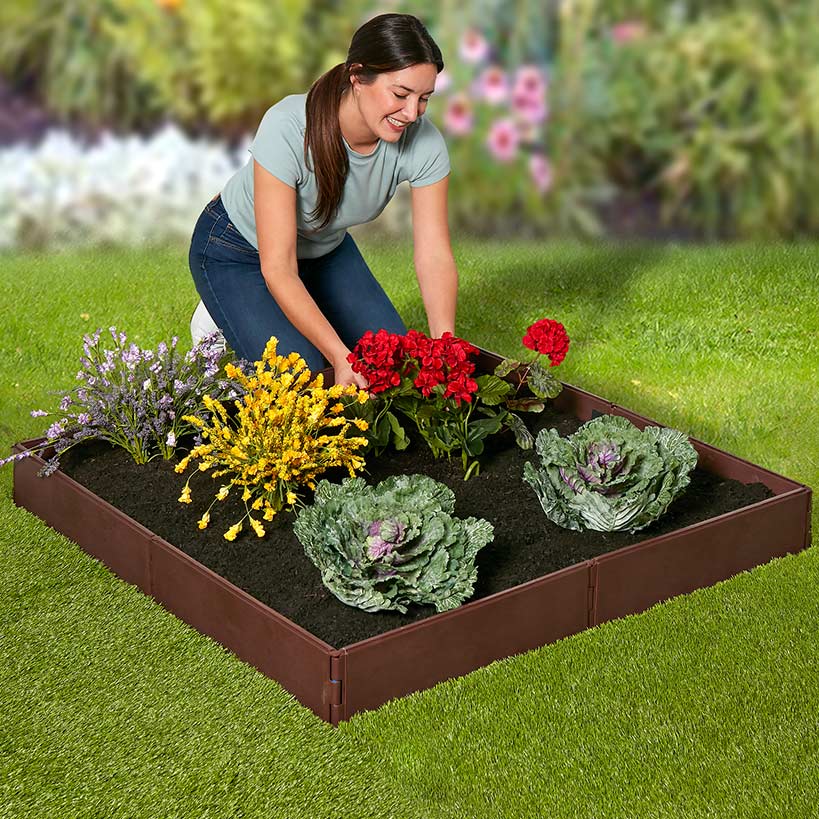 Raised Garden Bed With 8 Adjustable Panels - Image 2