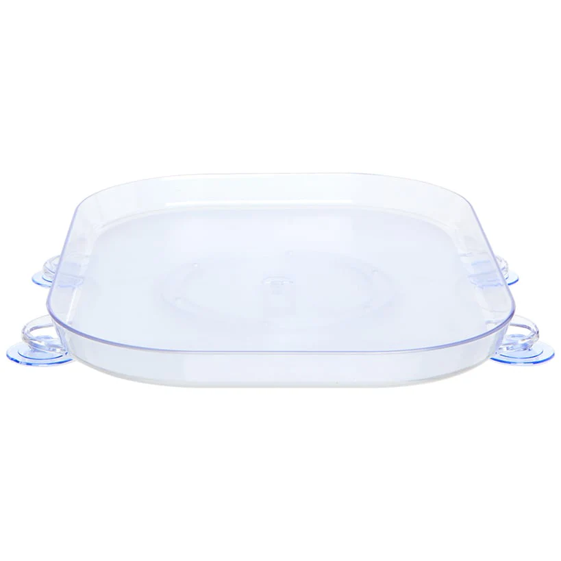 Refrigerator Lazy Susan Storage Organizer with Suction Cups - Image 2