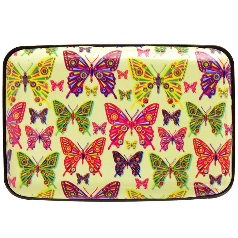 RFID Card Holder Aluminum Butterfly - Image 2