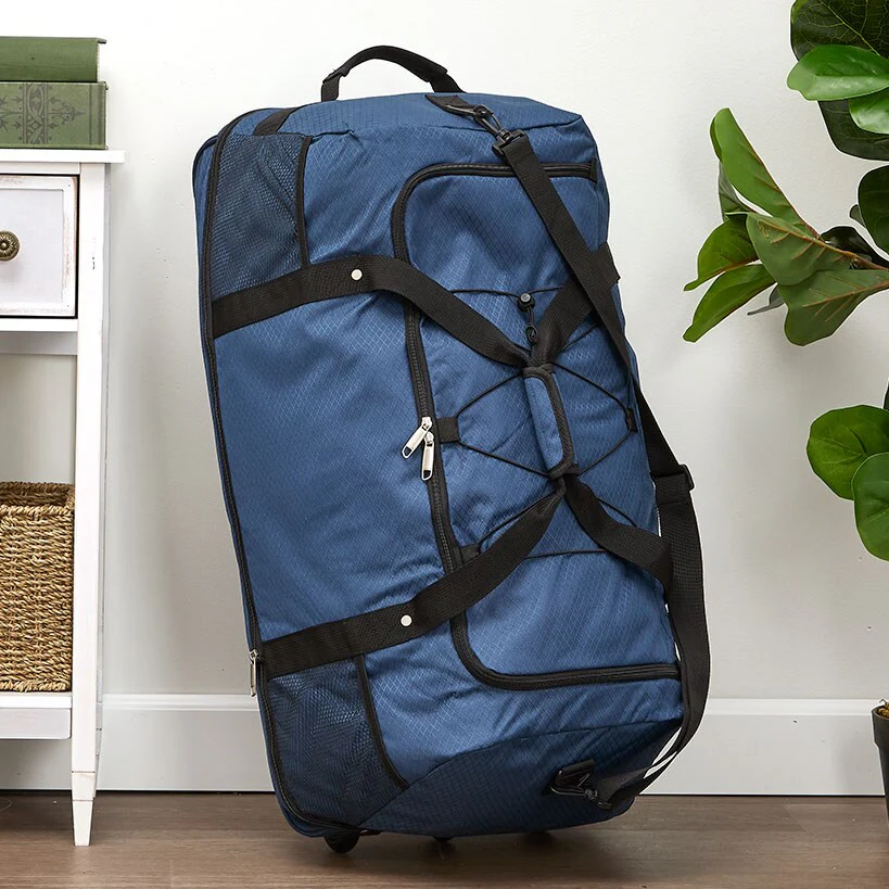 Rolling Duffle Bag with Wheels - Image 4