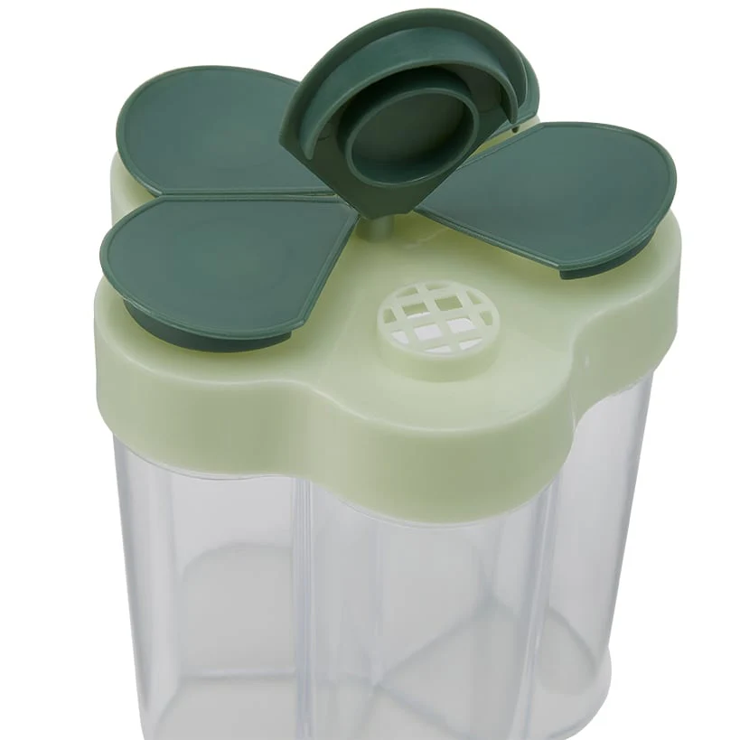 Seasoning Container with 5 Separate Compartments - Image 2
