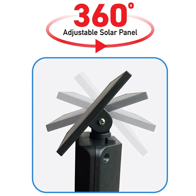 Sensor Brite® Solar Powered, Adjustable, House Address LED Light - Image 7