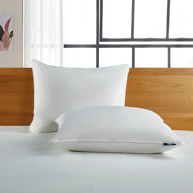 Serta White Goose Feather and Down Fiber Pillows 2-Pk. - Image 5