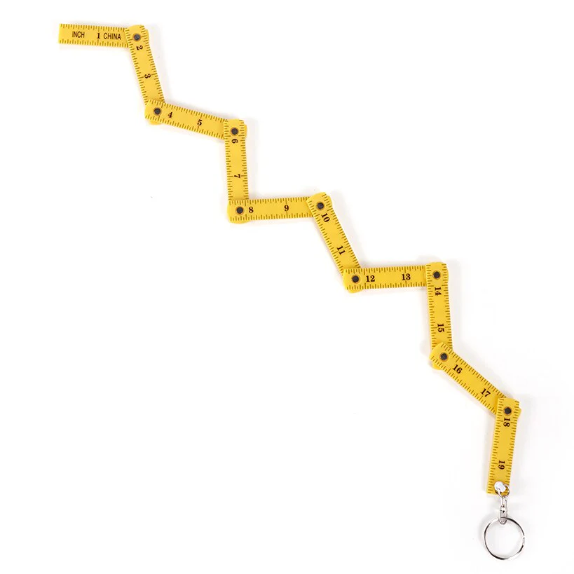 Set of 2 Mini Fold-Up Keychain Rulers - Image 3