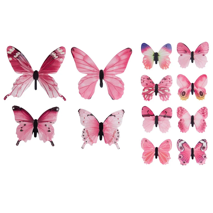 Set of 24 Glow-in-the-Dark Butterflies-Magical Wall Decorations - Image 9