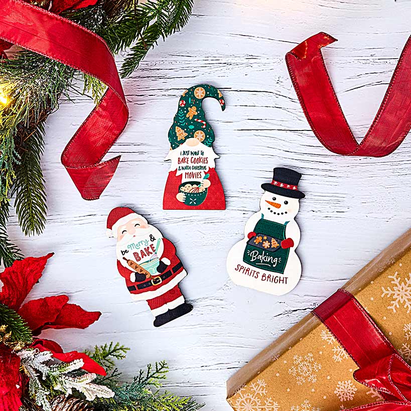Set of 3 Holiday Magnets - Image 3