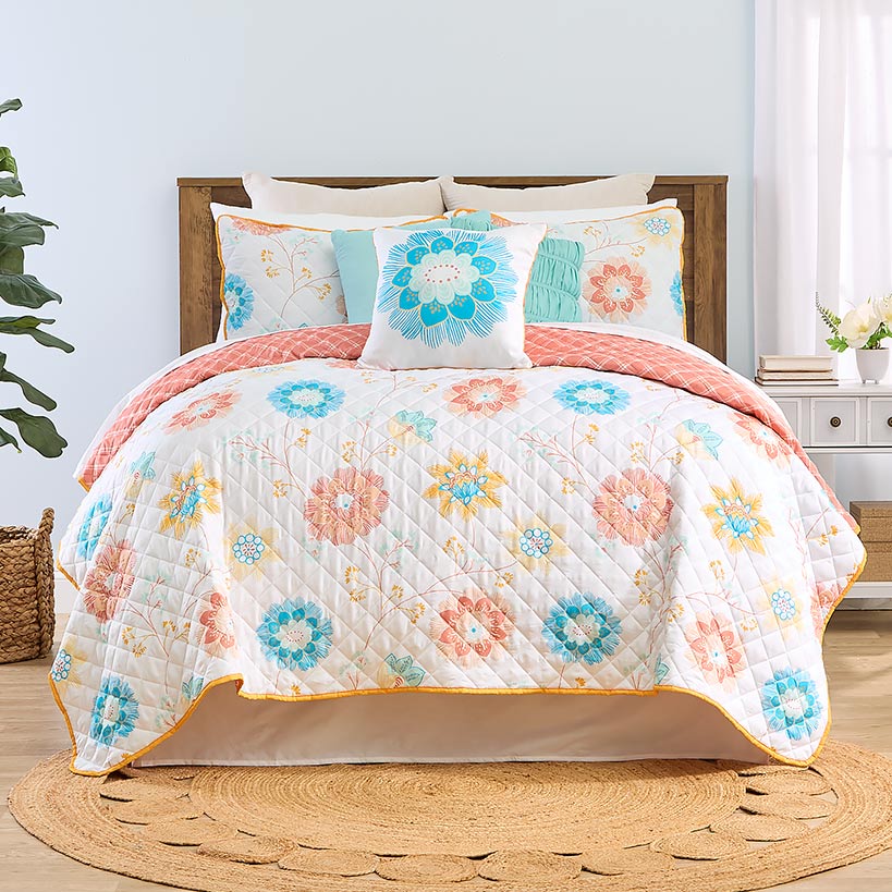 Shana Spring Floral Standard Sham - Image 3