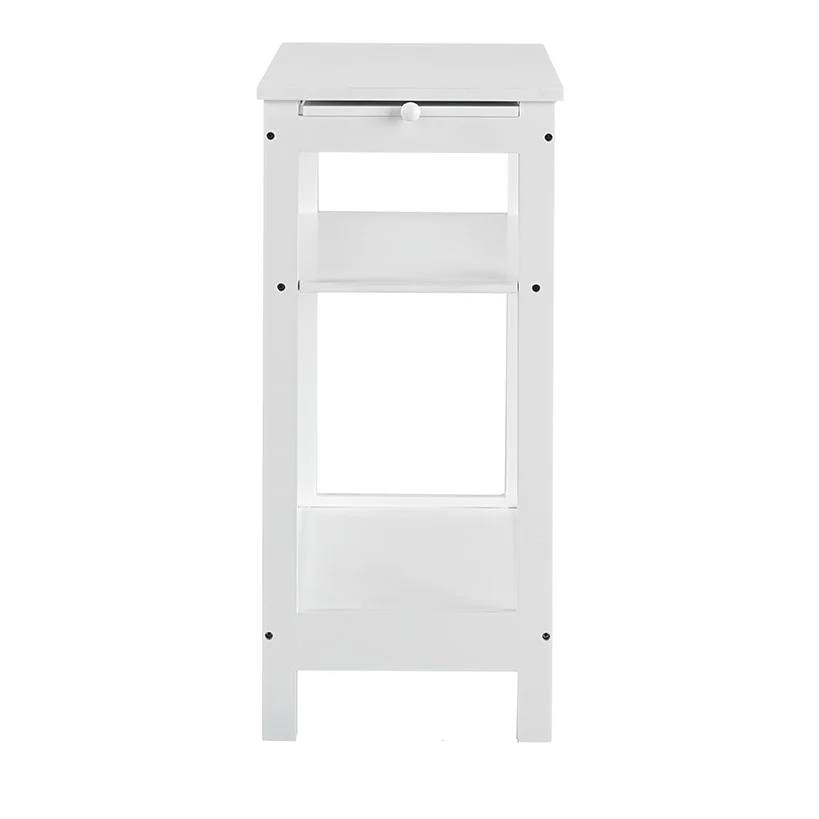 Side Table with Extension Shelf - Image 4