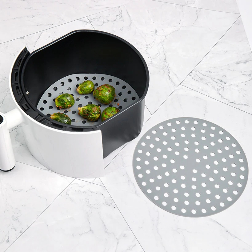 Silicone Air Fryer Liners, Round - Set of 2