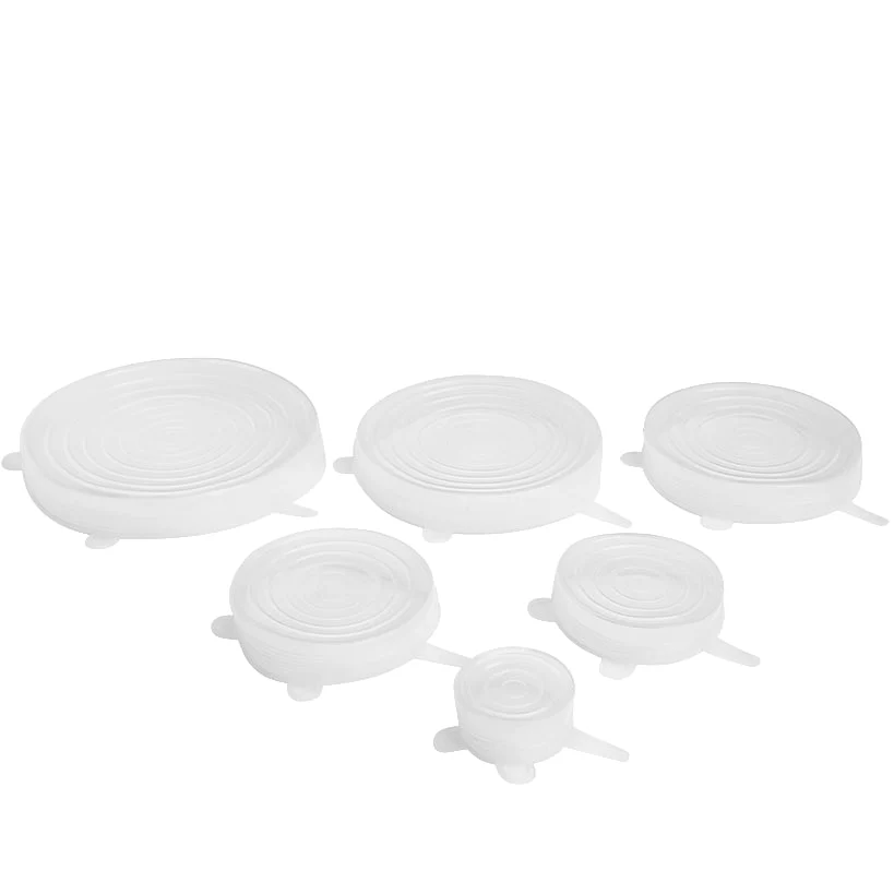 Silicone Stretch Lids - Set of 6 - Image 2