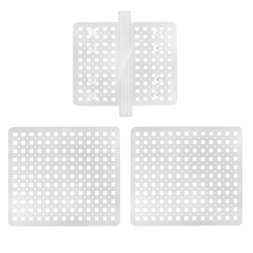 Sink Mat Drain Pad Protector Non Slip Set of 2 - Image 2