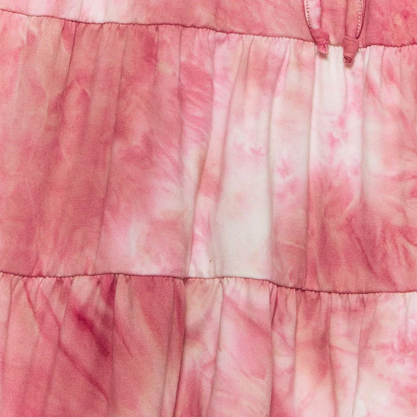 Sleeveless Tie-Dye Tiered Top - Image 7