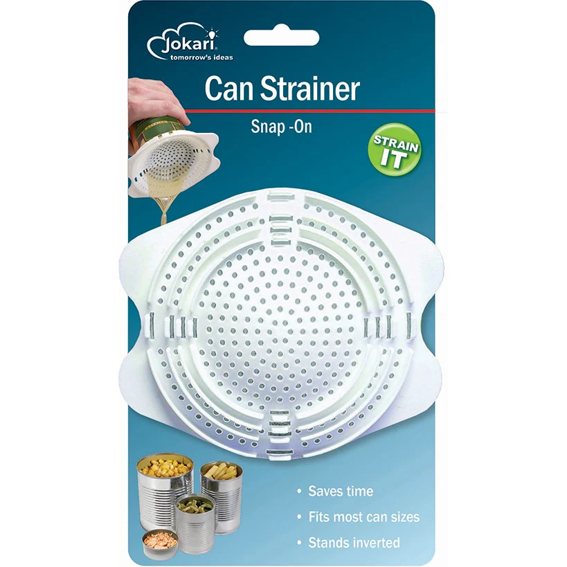 Snap On Can Strainer Can Colander Strainer Kitchen Gadget - Image 3