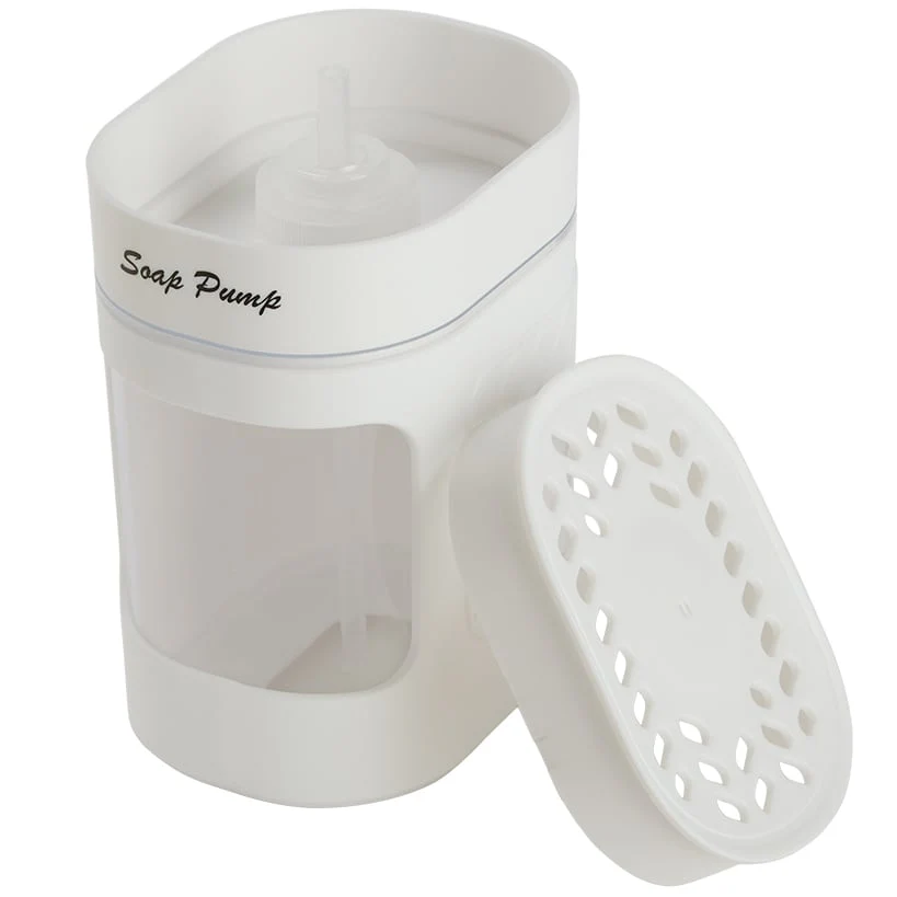 Soap Pump with Sponge and Sponge Holder - Image 3