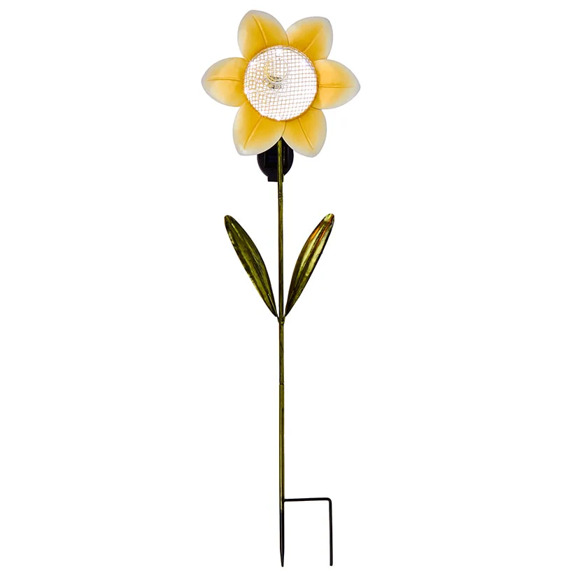 Solar Birdfeeder Stakes Flower or Butterfly - Image 4