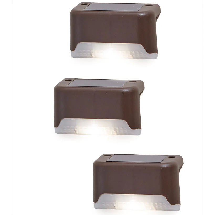 Solar LED Deck Lights Set of 3 - Image 2