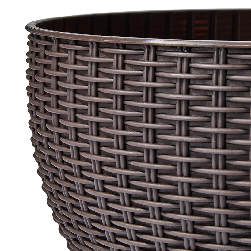 Solar Lighted Hanging Basket Planter - Image 3