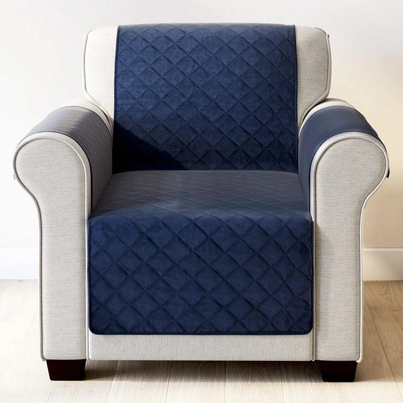 Solid Color Reversible Furniture Covers - Image 10