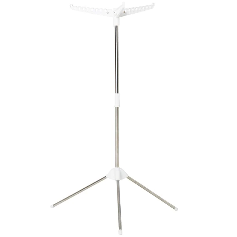 Space-Saving Folding Laundry Clothing Drying Rack with 3 Arms - Image 4