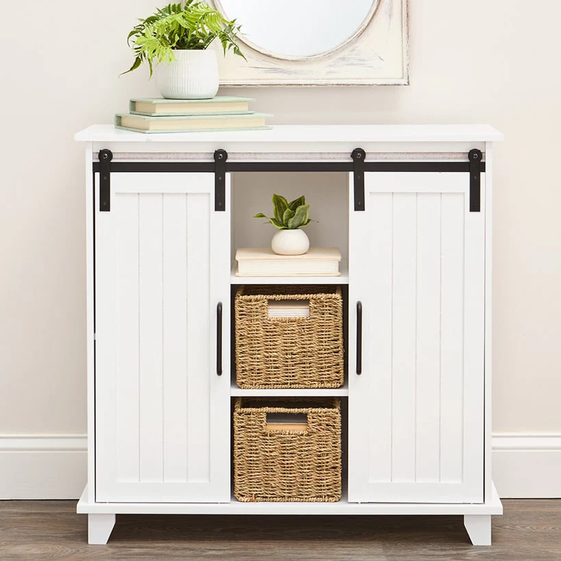 Space-Saving Set of 2 Storage Baskets for Effortless Organization - Image 2