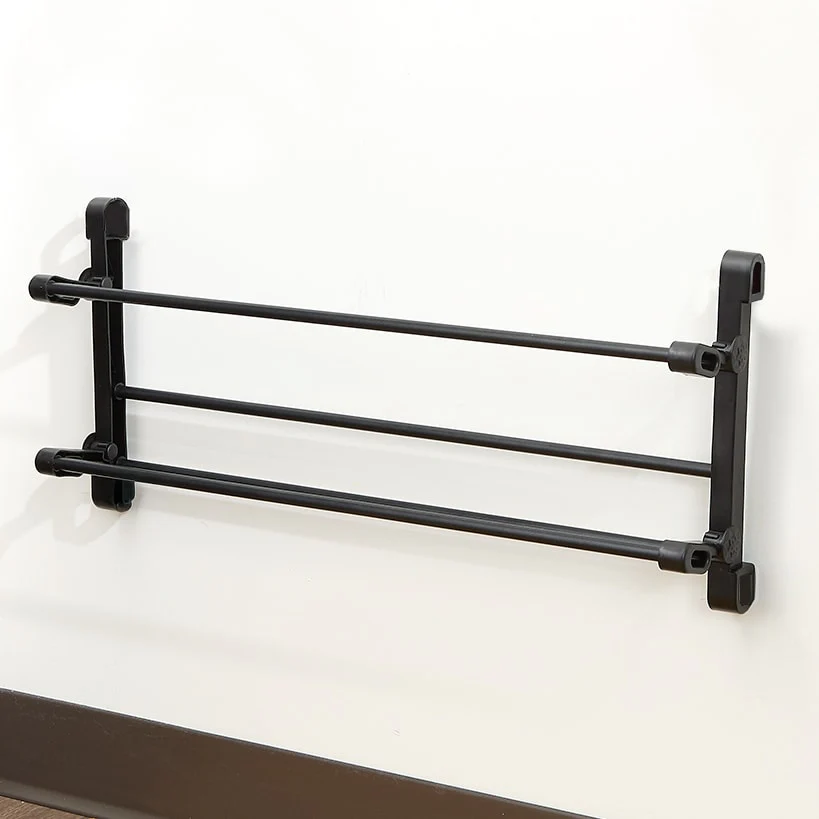 Space-Saving Wall-Mounted Storage Shoe Rack Organizer - Image 3