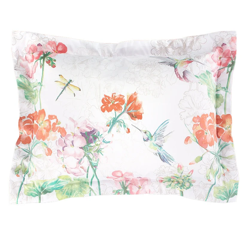 Spring Fever Floral Pillow Sham