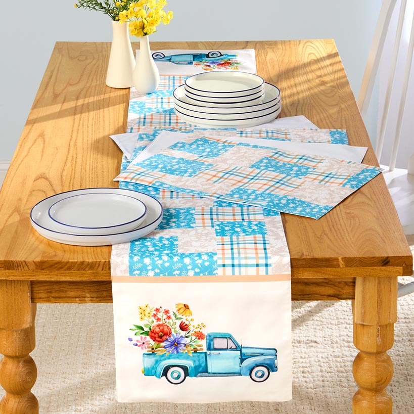 Spring Truck Placemats Set of 4 - Image 4