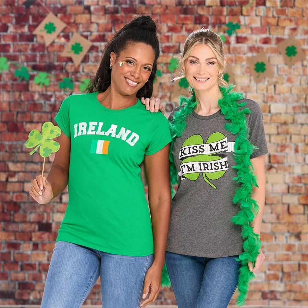 St. Patrick's Day Short Sleeve Women's T Shirt