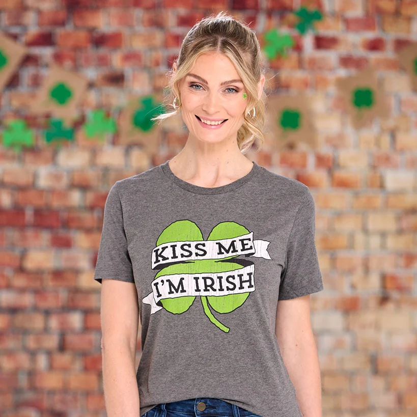 St. Patrick's Day Short Sleeve Women's T Shirt - Image 5