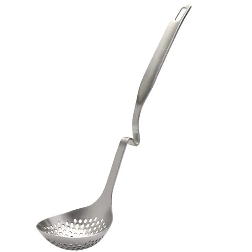 Stainless Steel Ladle with Rim Rest - Image 5