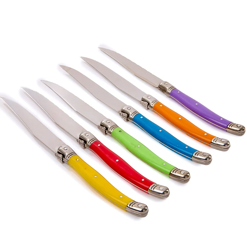 Steak Knife Set in Multicolor - 6-Pc. - Image 2