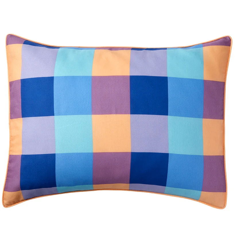 Summer Buffalo Plaid Reversible Comforter Set or Accent Pillow - Image 2