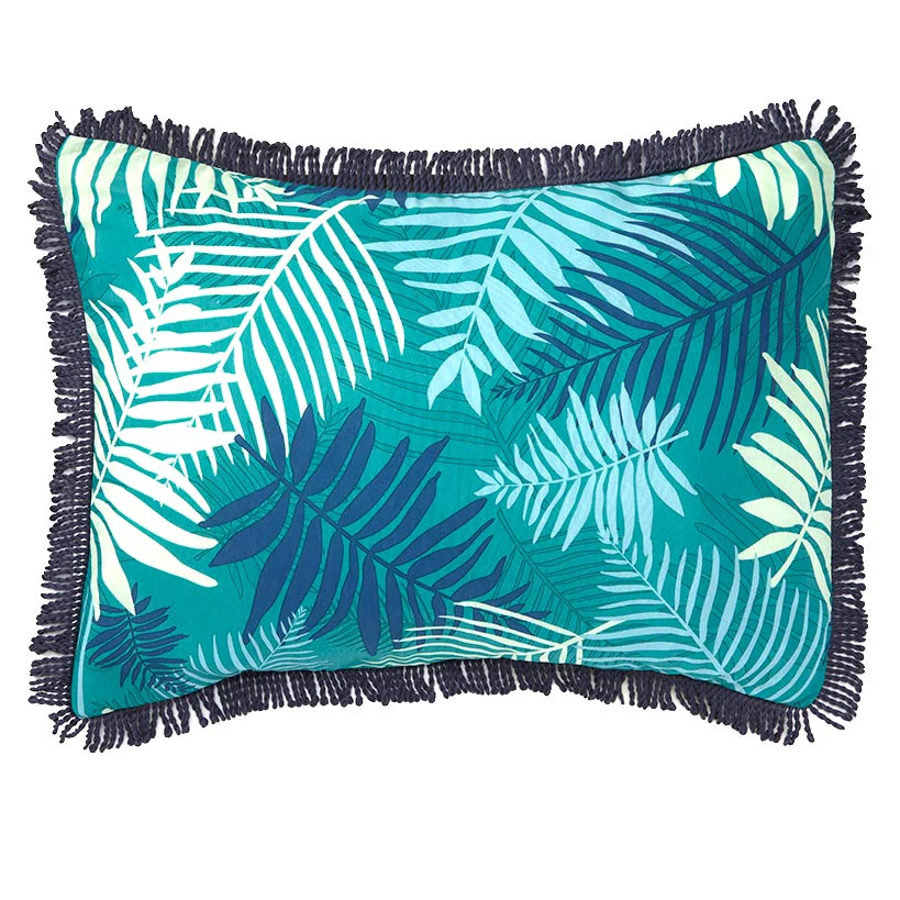 Summer Palm Reversible Comforter Set or Decorative Pillow - Image 2